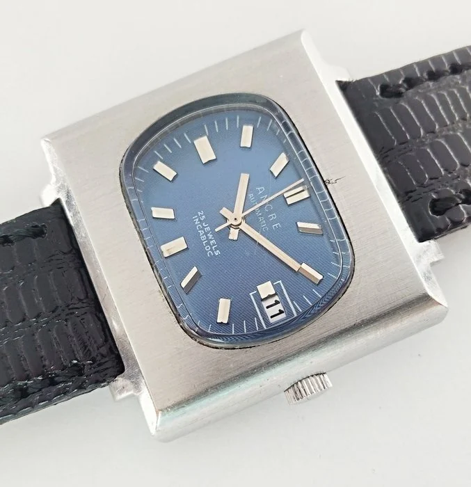 Ancre - Germany - automatic (Durowe cal. 7522 INT) - mens - Dress Watch – 1970s - Men - 1970 - 1979