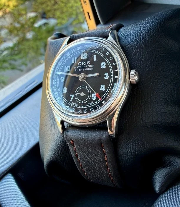 Oris - Pointer Date Military - 677 - Unisex - 1957