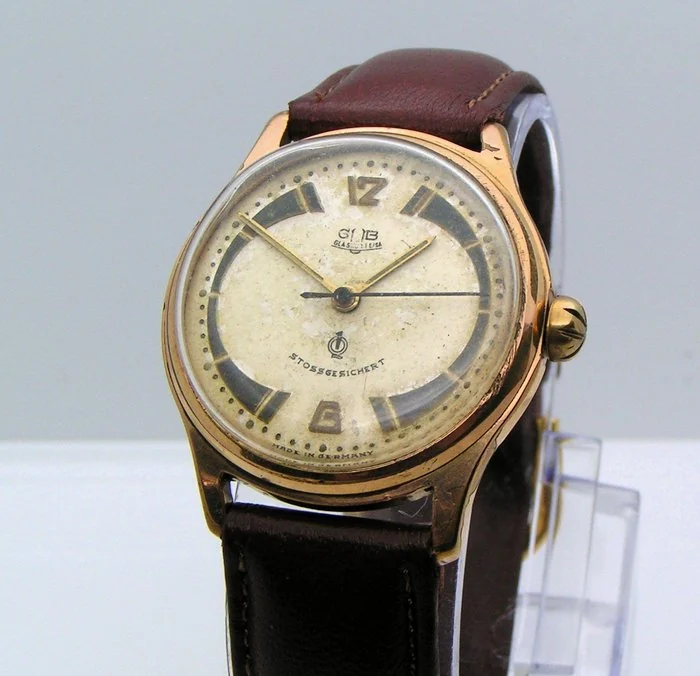 GUB Glashütte - Q1 - Stossgesichert - cal. 60.3 - Men - 1950 - 1959