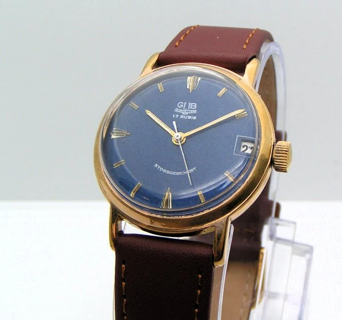GUB Glashütte - Stossgesichert - cal. 69.1 - Men - 1960 - 1969
