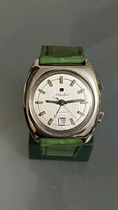 Alarm Nobellux Swiss - Vintage watch - Men - 1950 - 1959