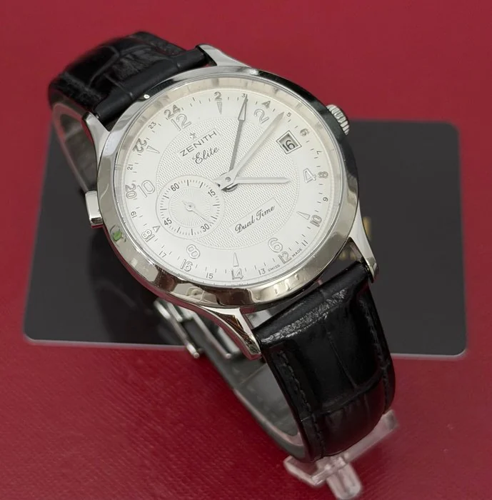 Zenith - Elite Dual Time - 03.1125.682 - Men - 2000 - 2010