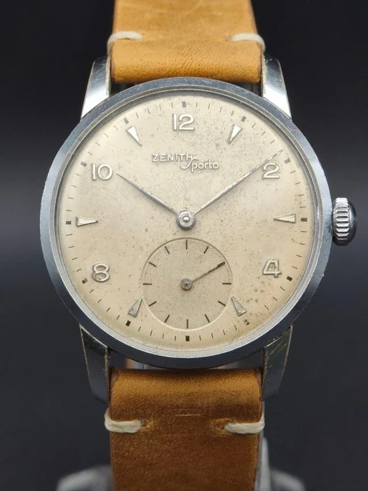 Zenith - Sporto cal. 126 - 6 - 34mm. - Men - 1950 - 1959