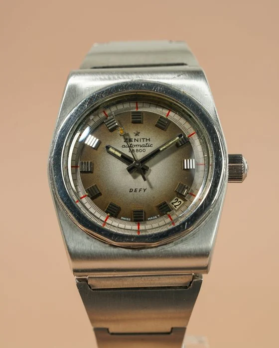 Zenith - Defy Classic Automatic 28800 Grey Gradient Dial - A7682 - Men - 1970 - 1979